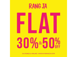 Rang Ja Flat 30% & 50% Off